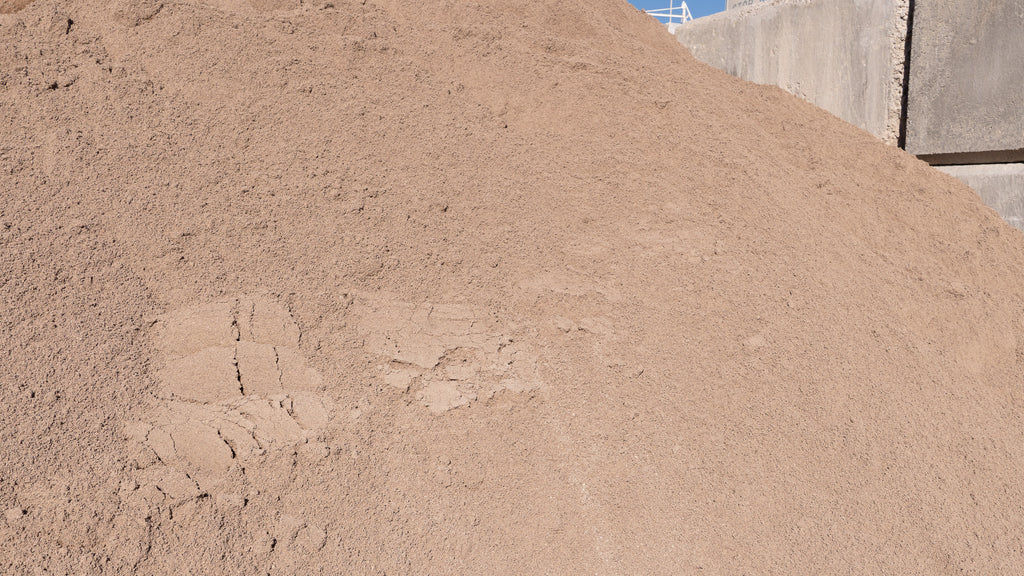 Concrete Washed Sand, pile at the Rock-It yard