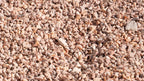 Mountain Rose 3/4 inch decorative rock, close-up