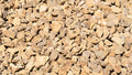 Oak 3/4 inch decorative rock, close-up