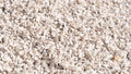 Utah White 3/4 inch decorative rock, close-up